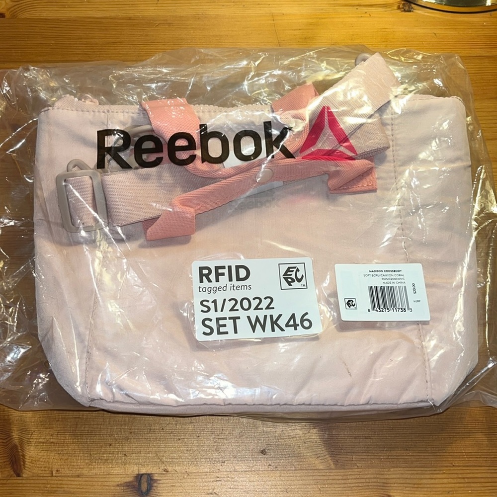 Reebok Madison Sport Crossbody/Waist Bag NWT | Athletic Mini Sling | Blokecore